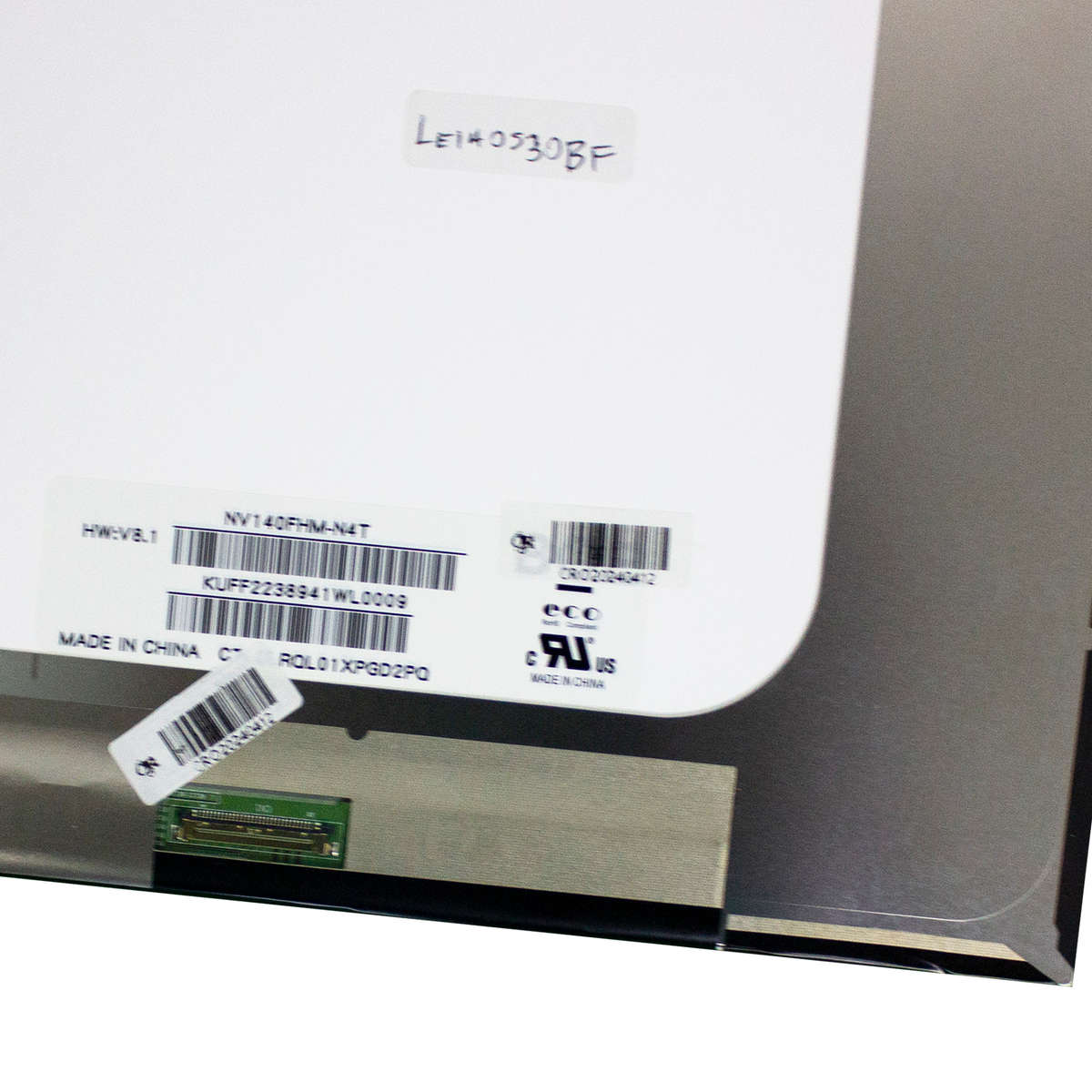 14.0 30-Pin LCD FHD 1080P Display with Bend Connector  High-Definition Screen for Vibrant, ...