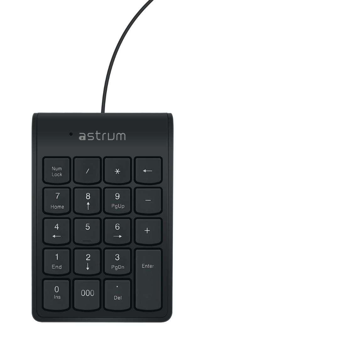 KB010 Slim USB Numeric Keypad: Compact, Efficient, and User-Friendly