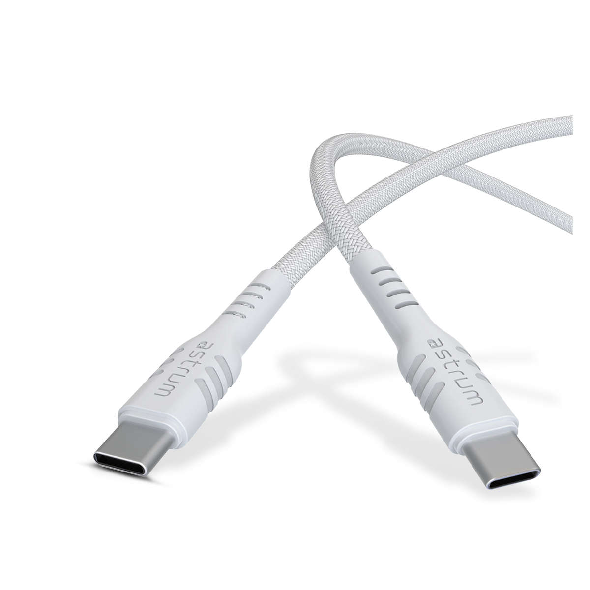 Astrum USB-C 240W EPR PD Cable, E-Marker, White, 2.0m  UCC240B