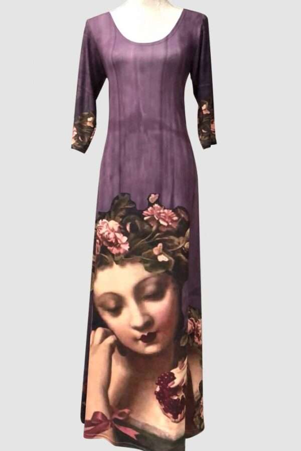 Pomegranate rose dress