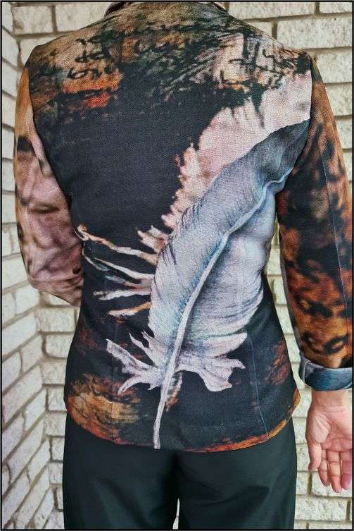 Feather story jacket