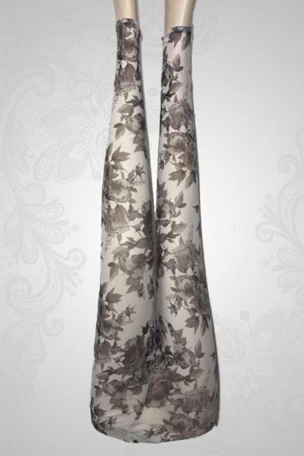 Grey Flowers Skins