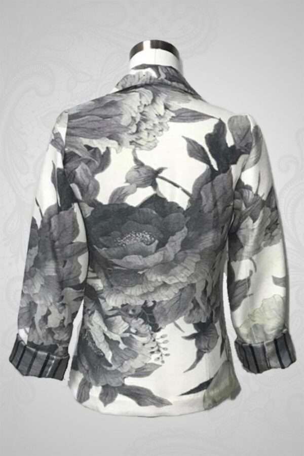 Grey Flower Jacket