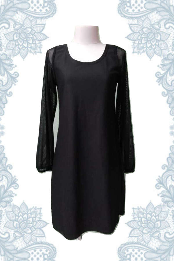 Long Sleeve Black Top