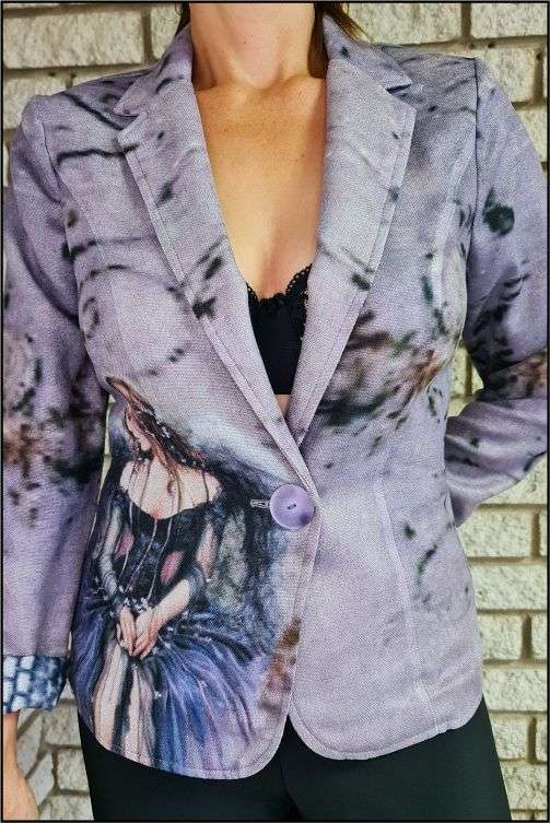 Authentic Jacket / Purple Angel