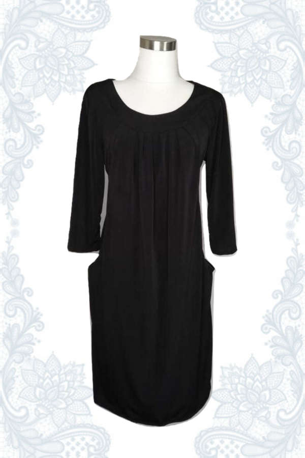 Black Pocket Dress