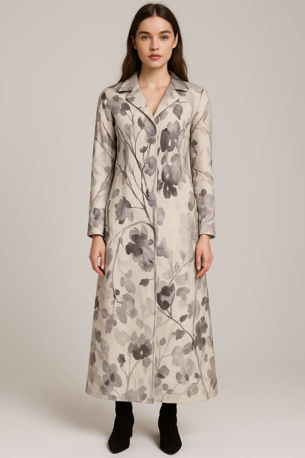 Classic Grey Great Coat