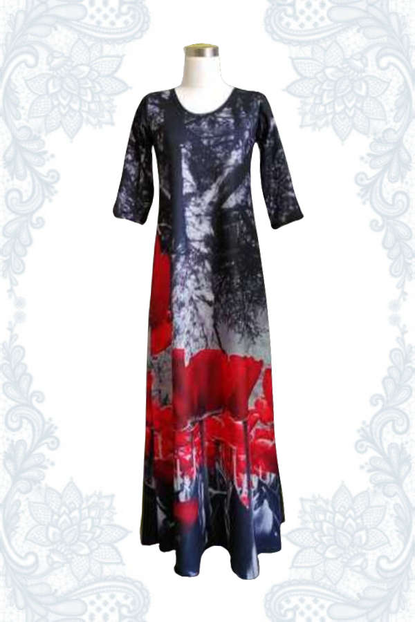 Red Poppy Dress