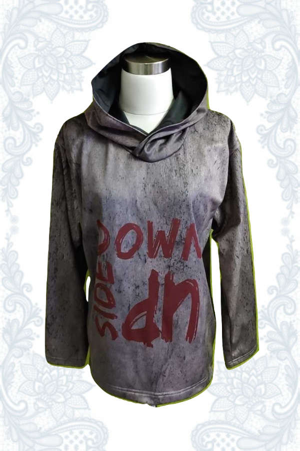 Upside Down Hoodie