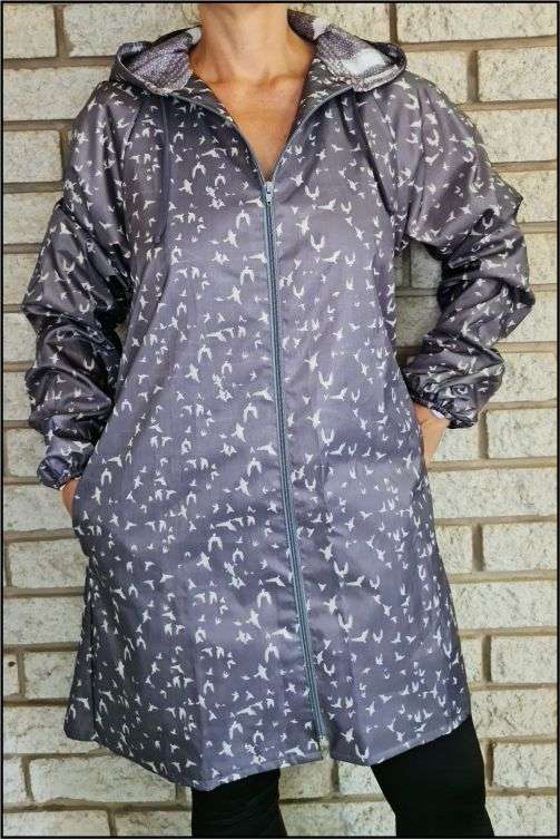 Birds in Flight Raincoat