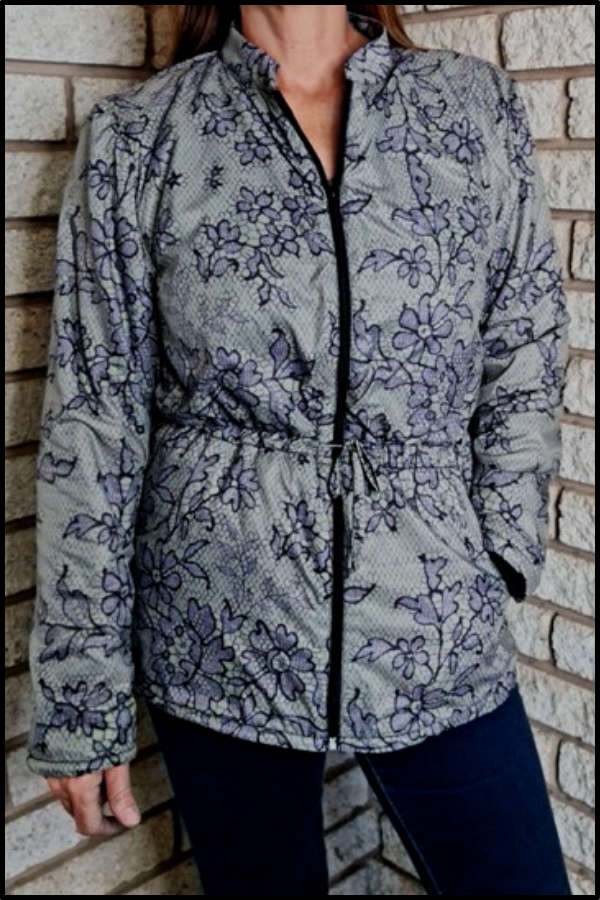 Olive Lace Ice-Bear Jacket