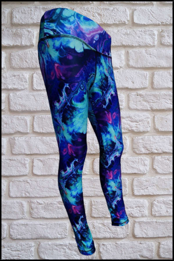 Modern Marble Tights