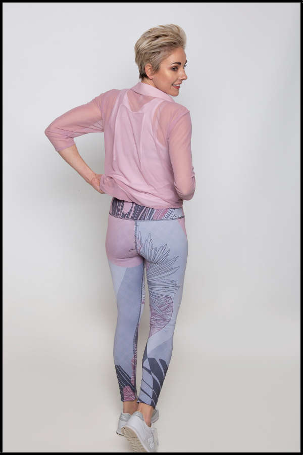 Soft Pink Zipper Top