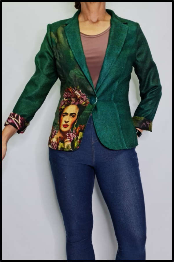 Frida Kahlo Jacket (Green)