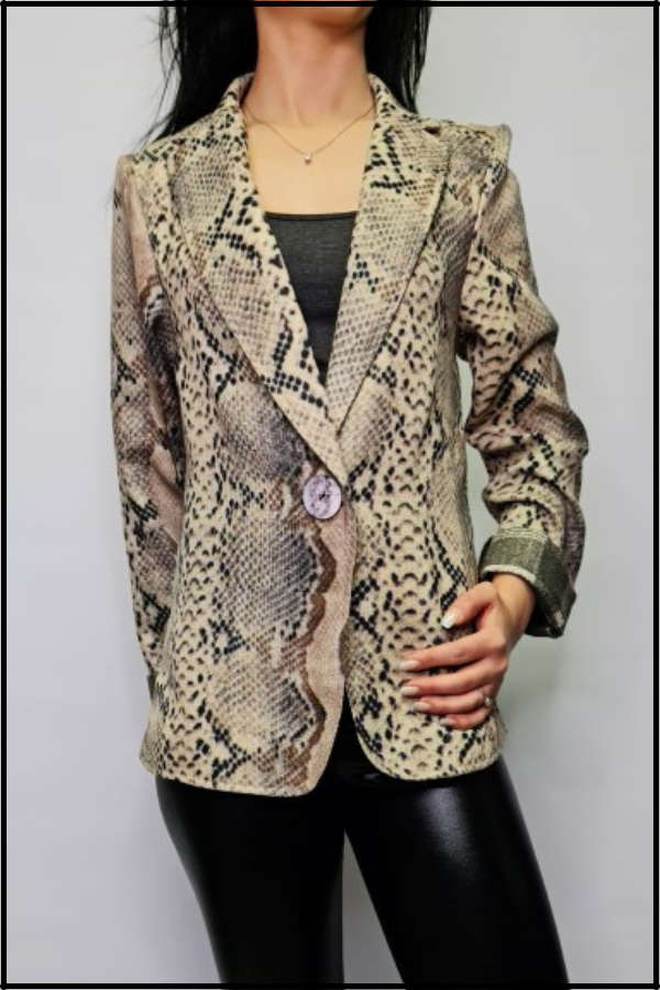 Grey Snake Jacket
