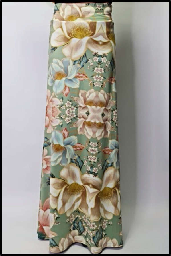 Ocean Blossom Skirt