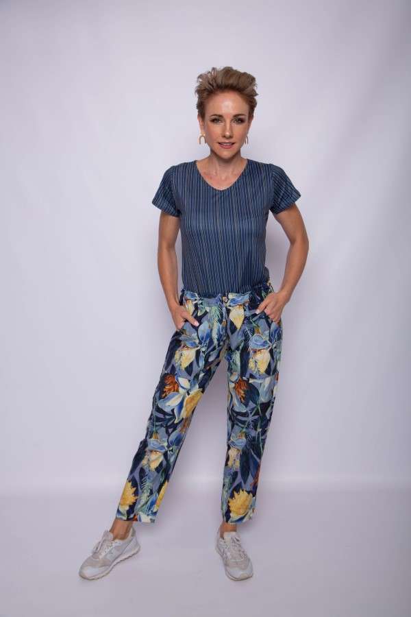 Lilly Draw-String Pocket Pants