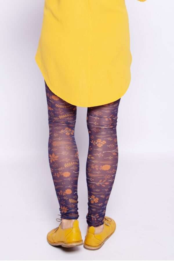 Navy & Mustard Flower Skins