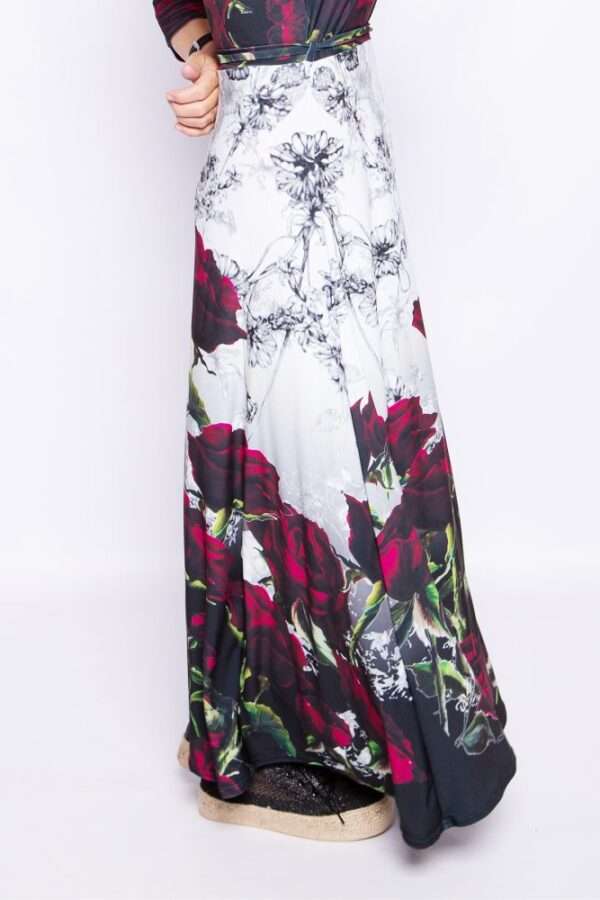 Spanish Rose Cross-Over Dress