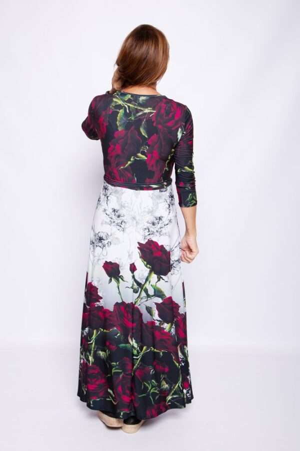 Spanish Rose Cross-Over Dress