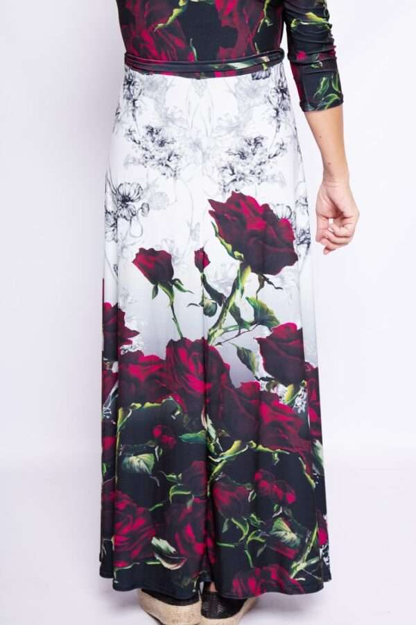 Spanish Rose Cross-Over Dress