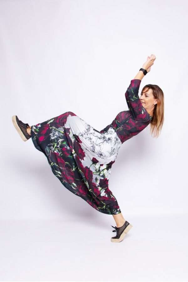 Spanish Rose Cross-Over Dress