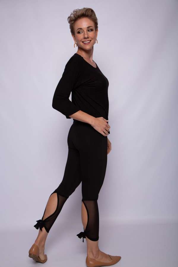 Mesh Detailed Tights