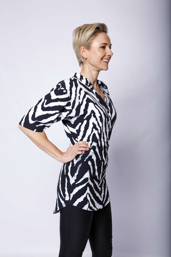 Sassy Zebra Top