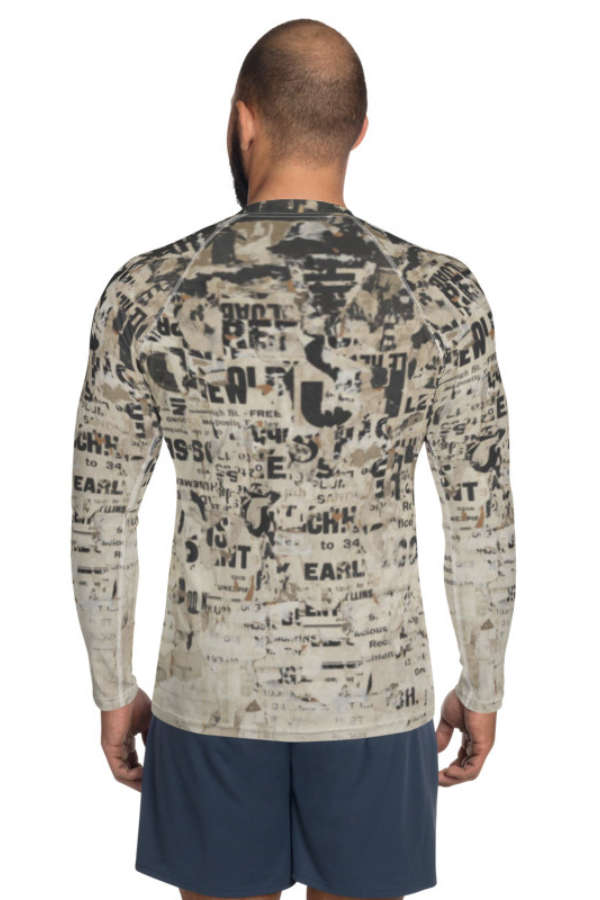 Newspaper Rash Guard