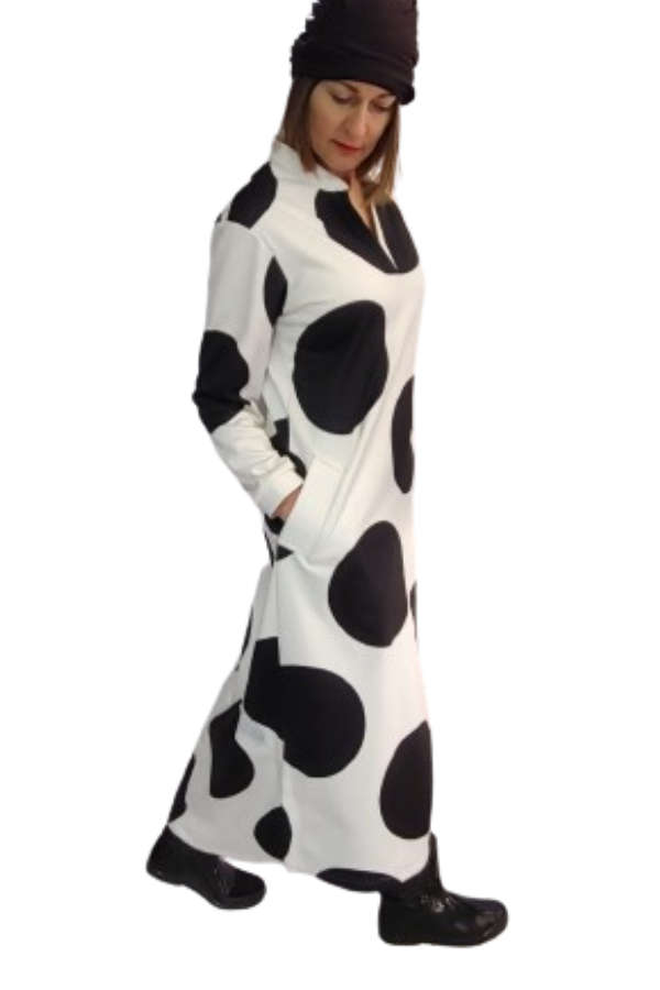Polkadot Winter Dress