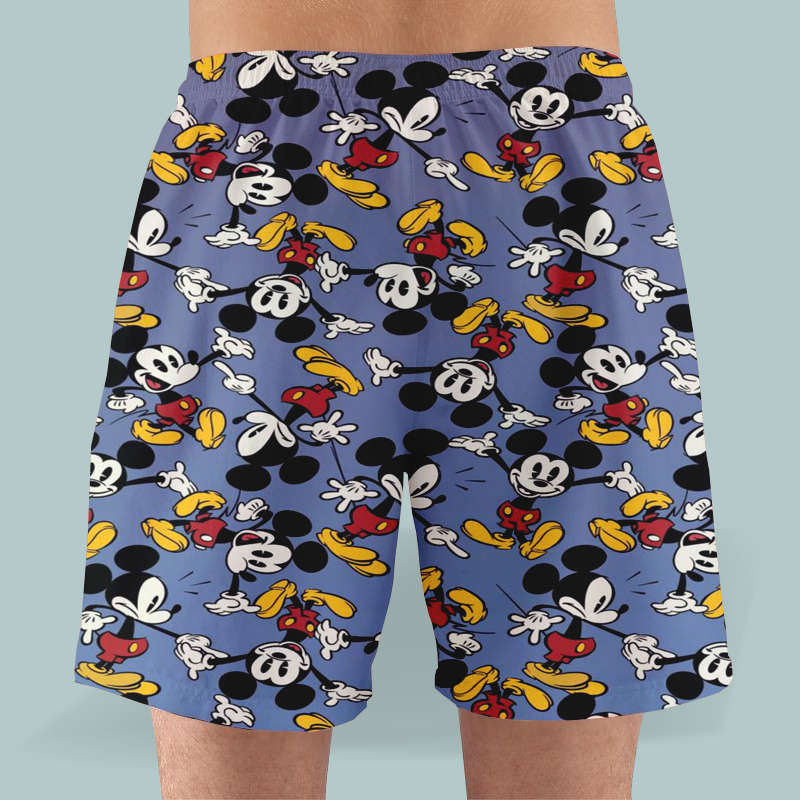 Mickey Satin Shorts