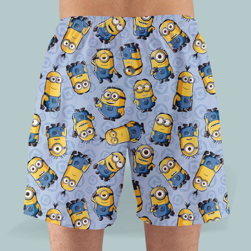 Minions Satin Shorts