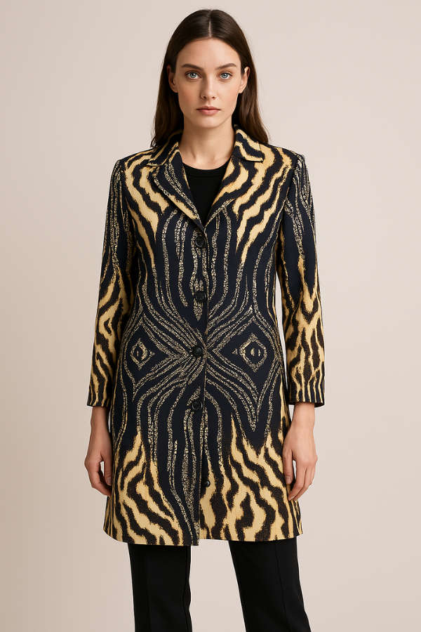 Golden Essence Cardigan Coat