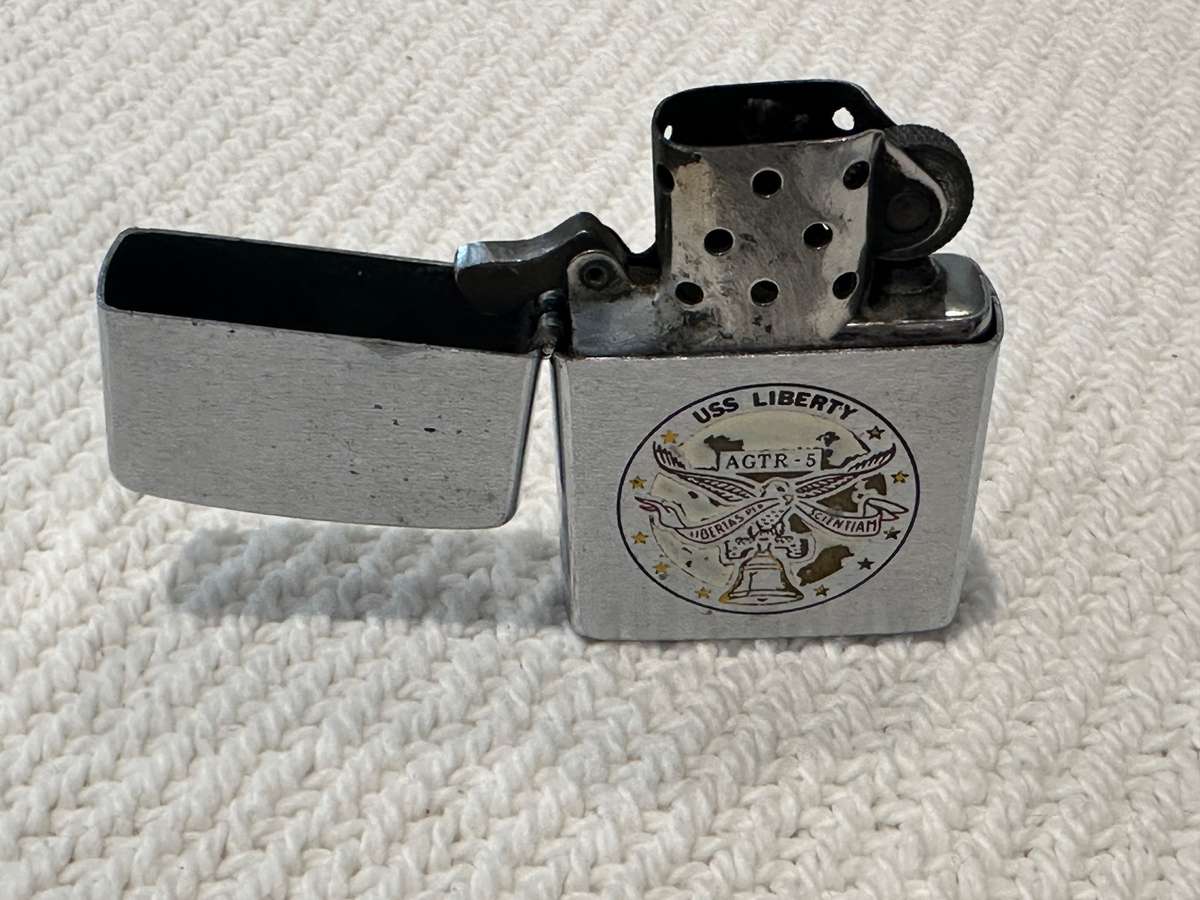 Zippo USS Liberty AGTR-5 lighter