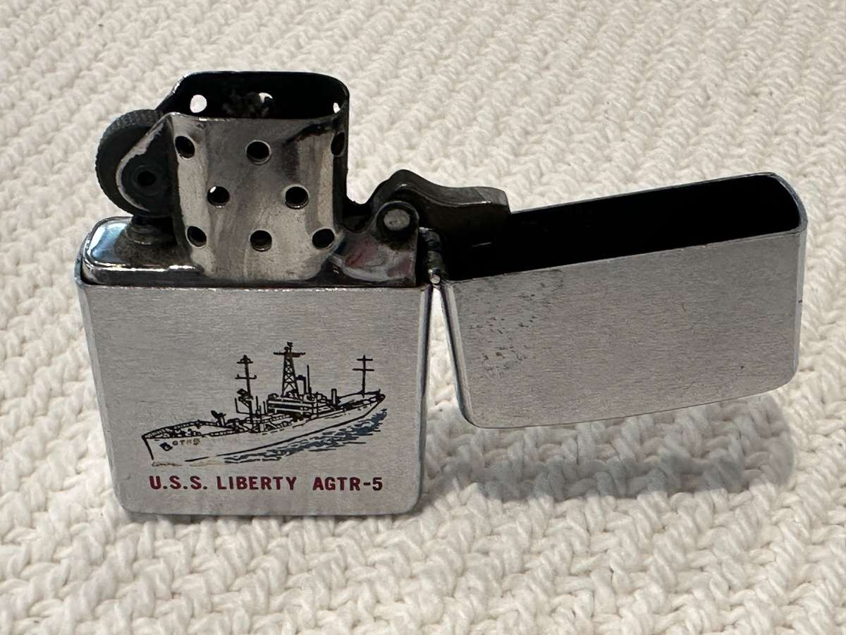 Zippo USS Liberty AGTR-5 lighter