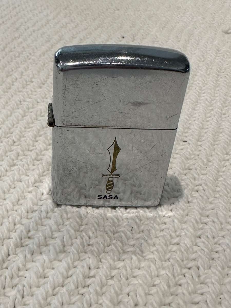 Zippo SASA sword emblem lighter