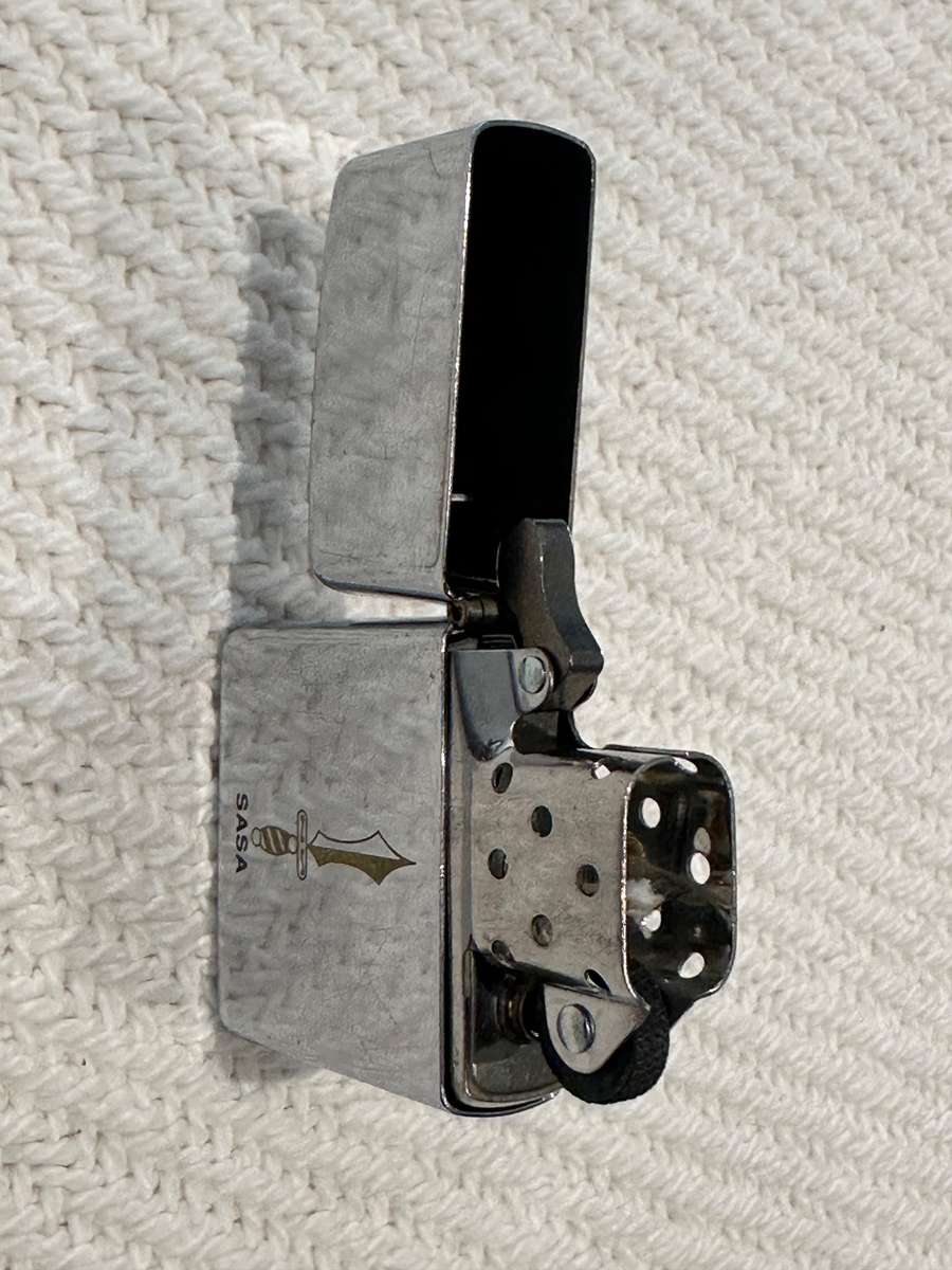 Zippo SASA sword emblem lighter