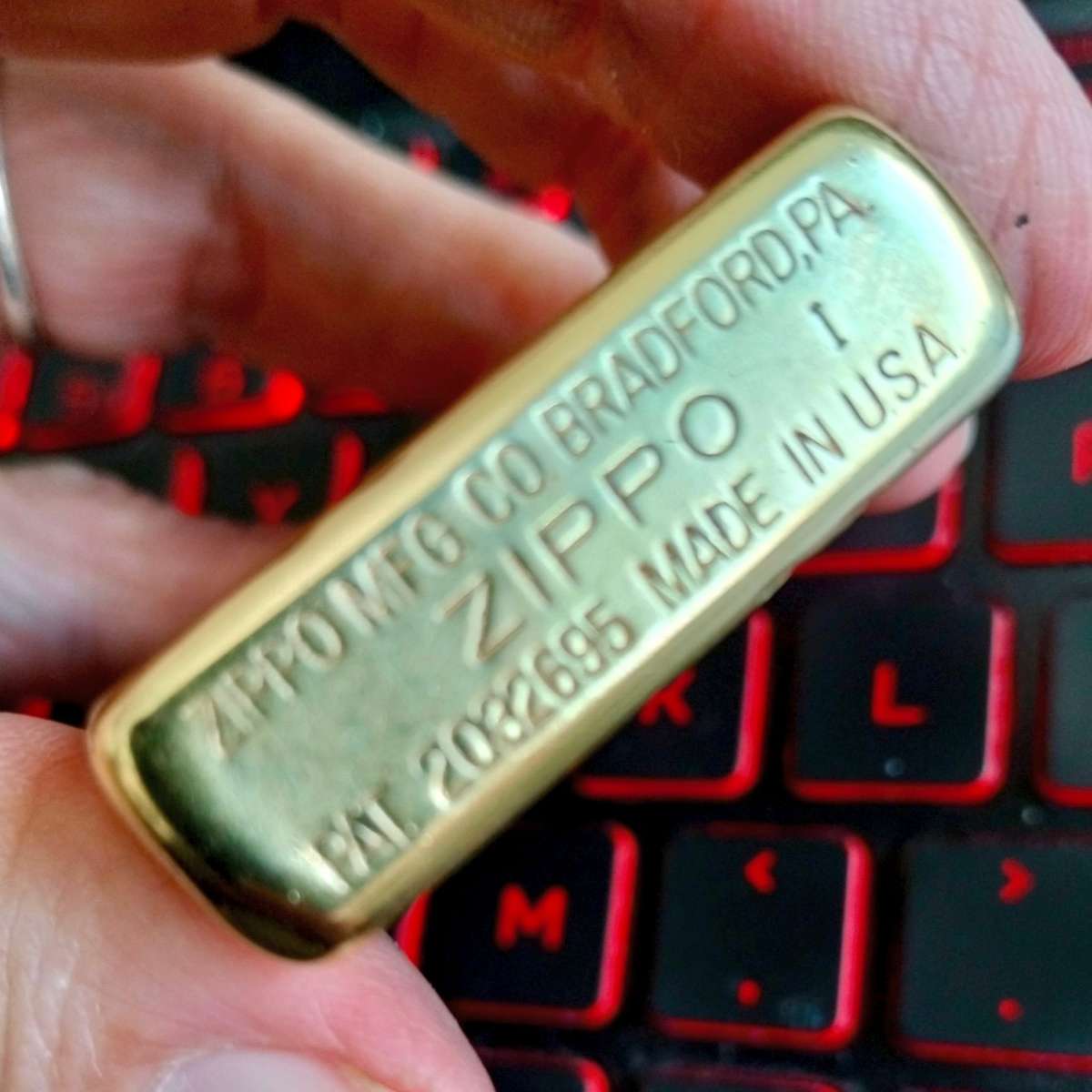 Zippo Brass Windproof Lighter