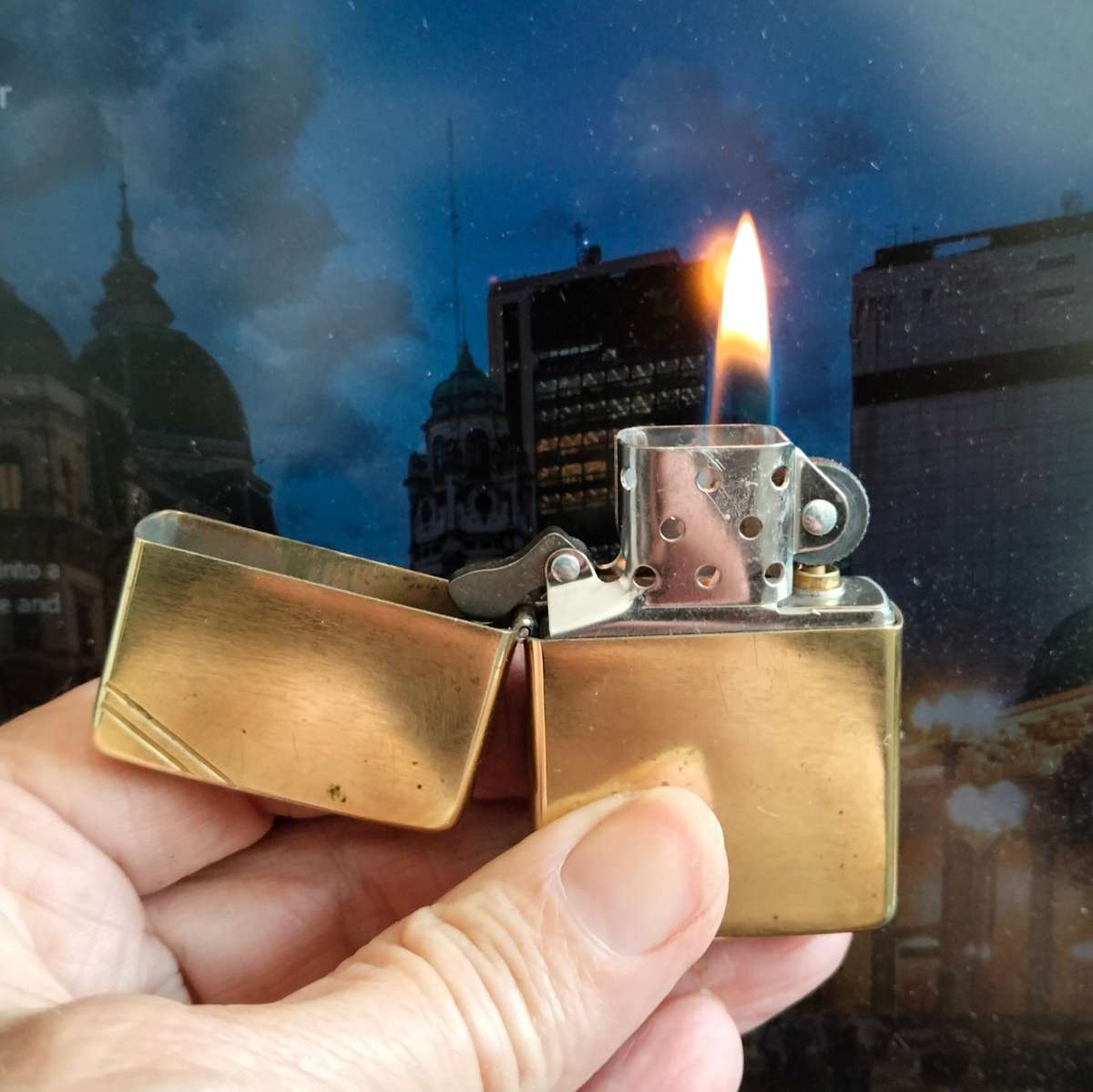 Zippo Brass Windproof Lighter