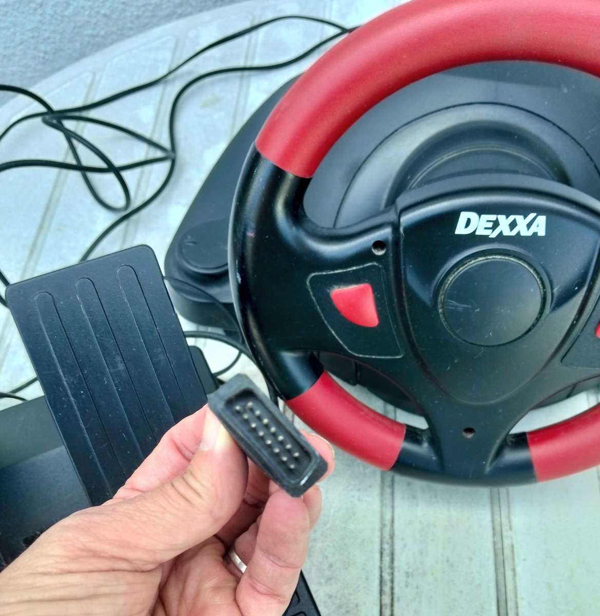 Dexxa Racing Wheel with Pedals & Shifter