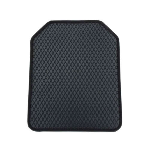 Black Rubber Car Mat With Lip - 1000g