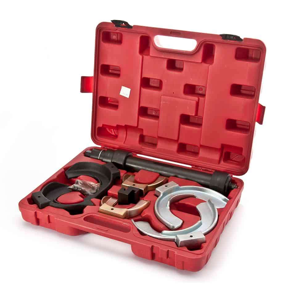 Mercedes Benz & BMW Interchangeable Fork Strut Coil Spring Compressor Tool