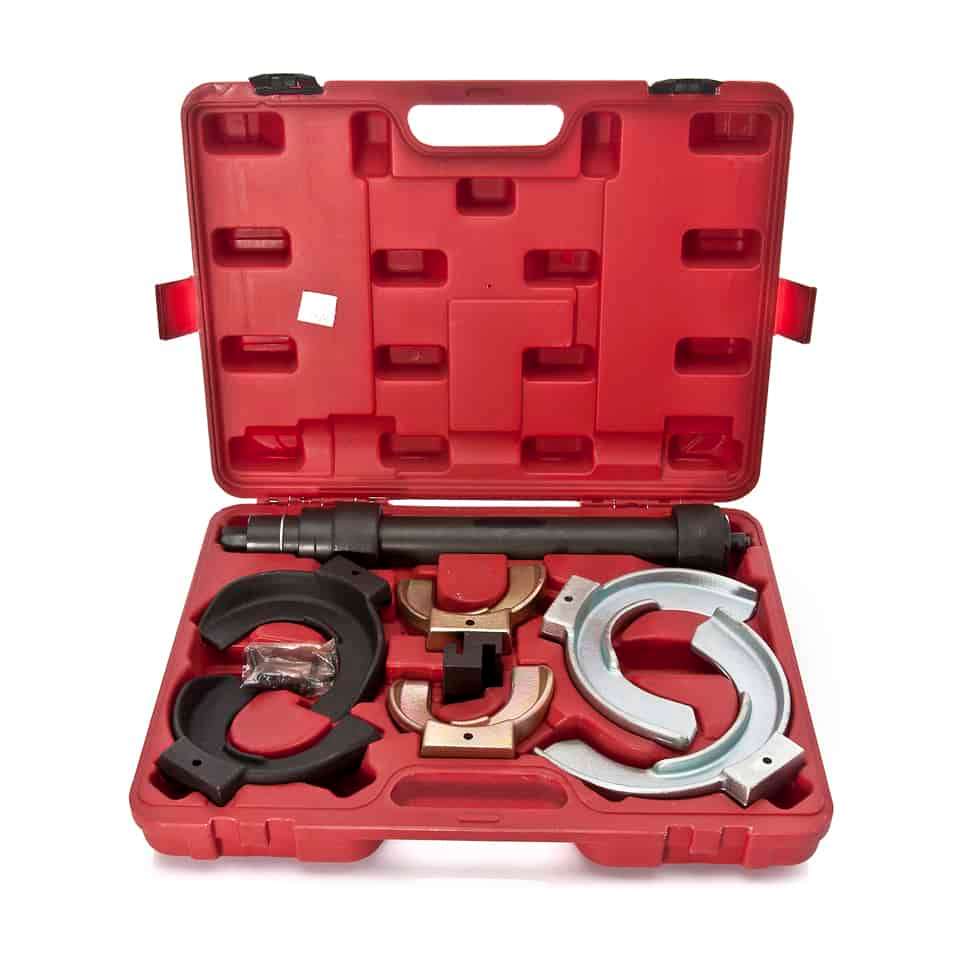 Mercedes Benz & BMW Interchangeable Fork Strut Coil Spring Compressor Tool