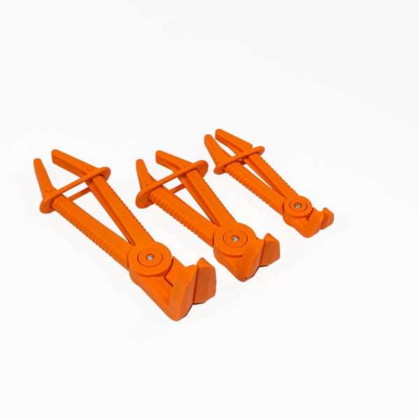 3pc Hose Pinch-off Pliers Angled