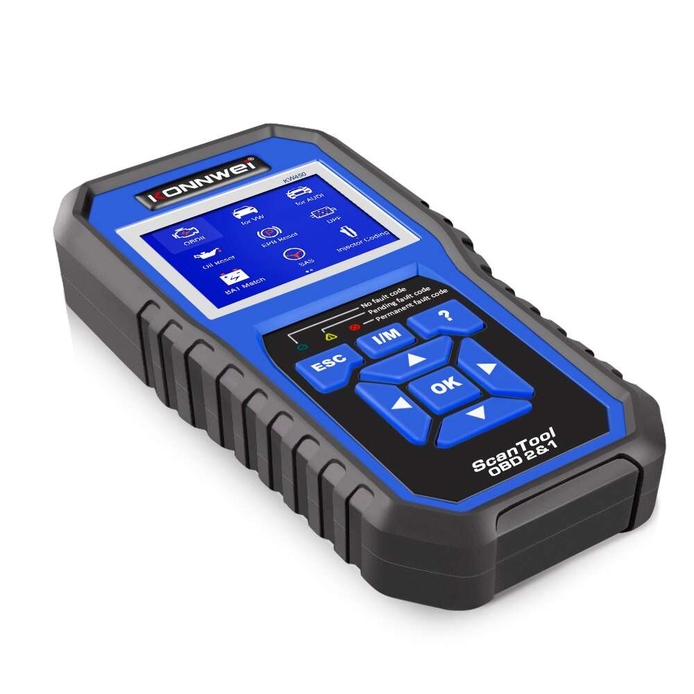 Konnwei KW450 OBD2 Car Diagnostic Scanner for VAG (VW, Audi, Skoda)