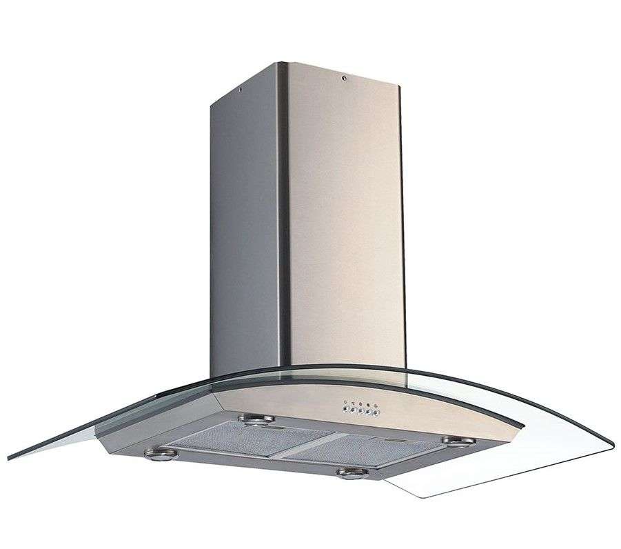 Falco 90Cm Island Flat S/Steel Extractor Fan FAL-90-I22S