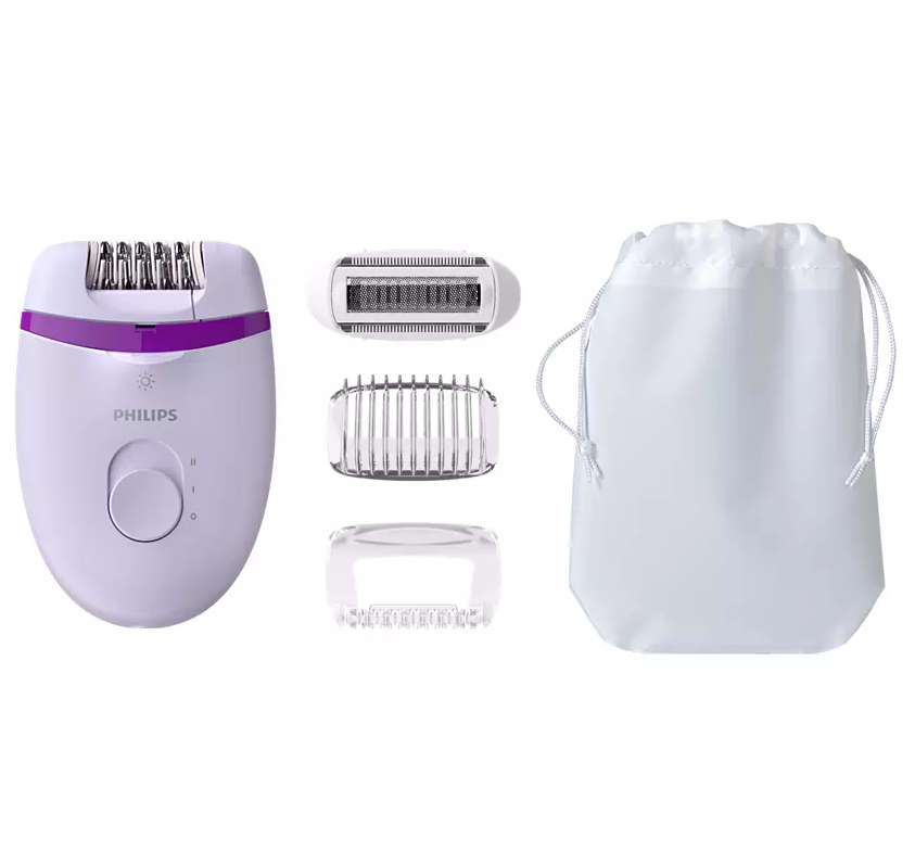 Philips Satinelle Essential Epilator W/OPTI & 4 Accessories BRE275/00