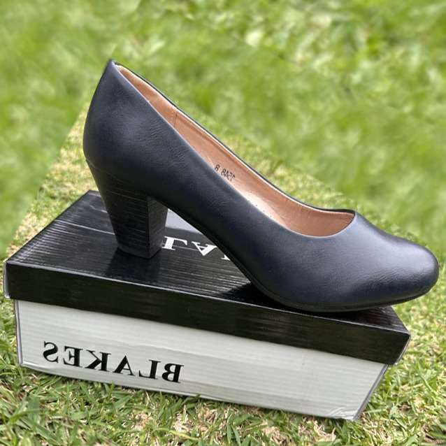 Court Shoe Block Heel