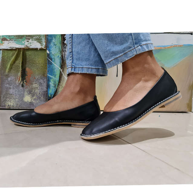 Ladies Genuine Leather Pump