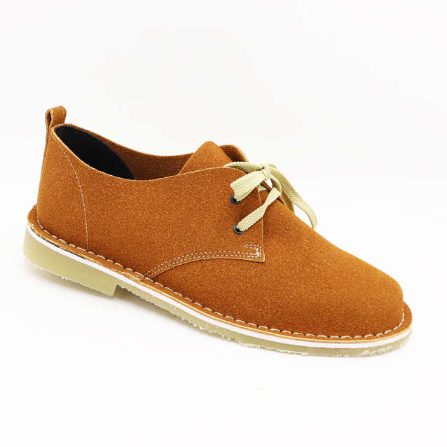 Ladies Low-Cut Vellie | Rust Suede ( BIG MAKE ) Size 8 Left